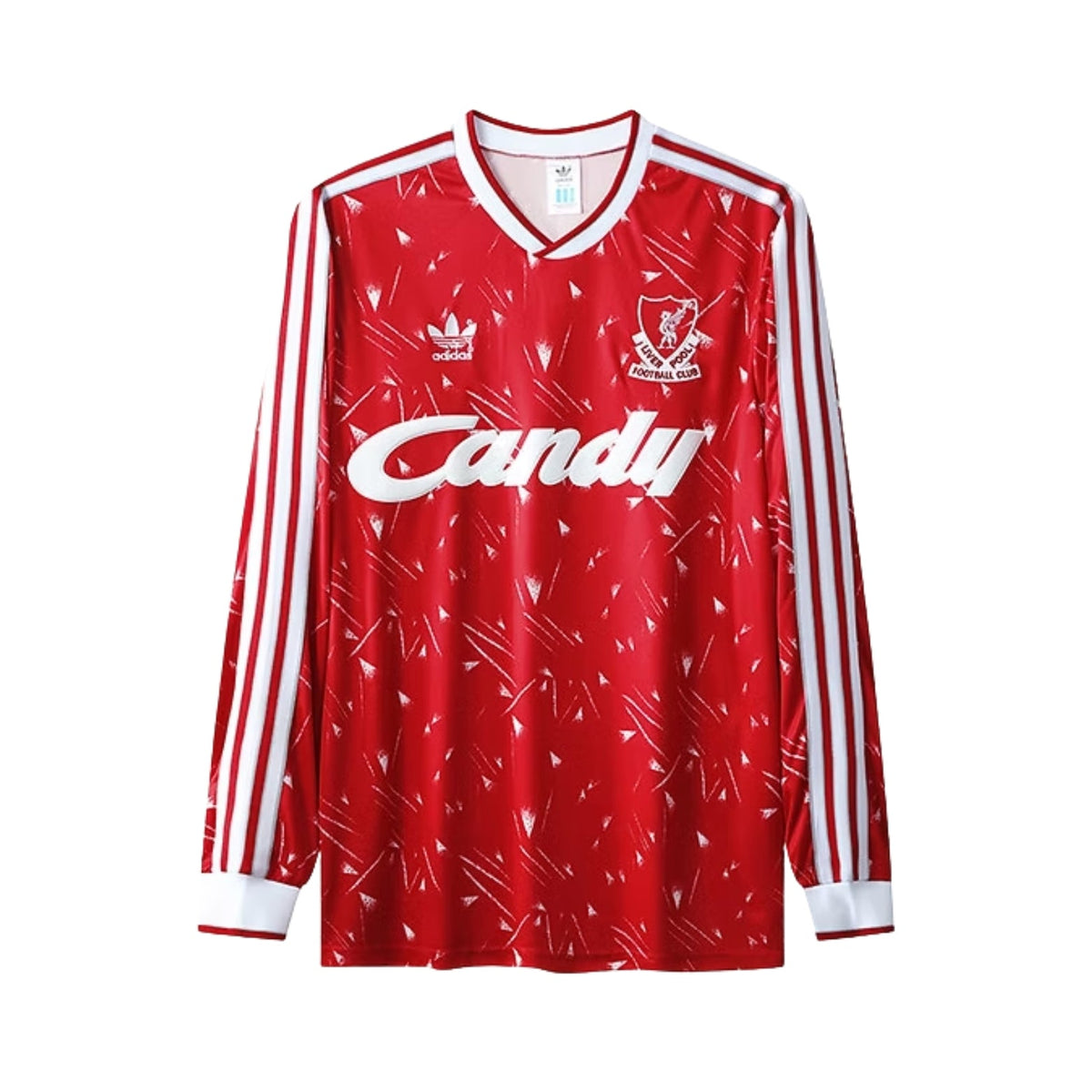 Camisola Liverpool Principal 89/90 - Manga Comprida