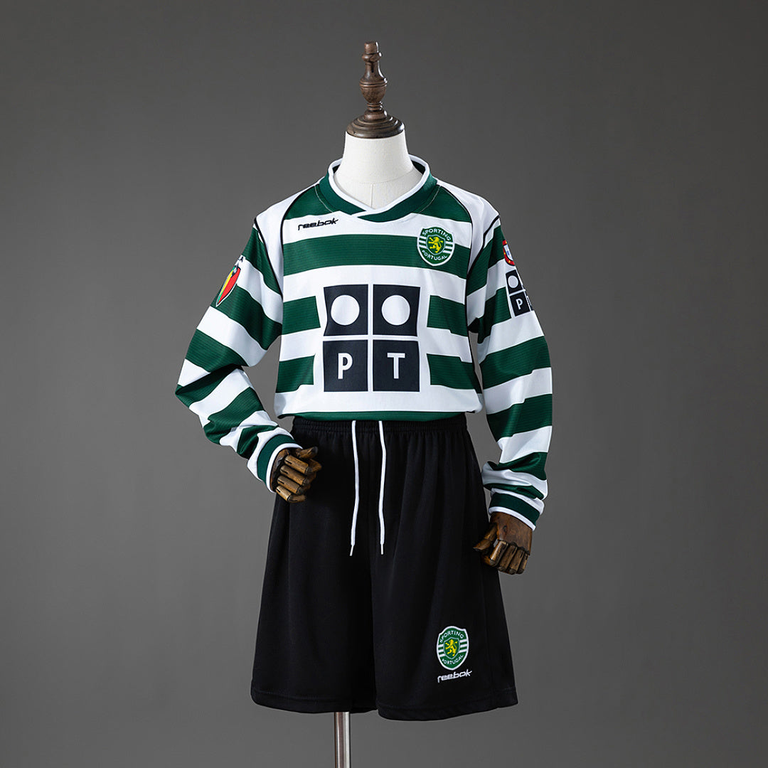 Kit Sporting Principal Criança 01/02 - Manga Comprida
