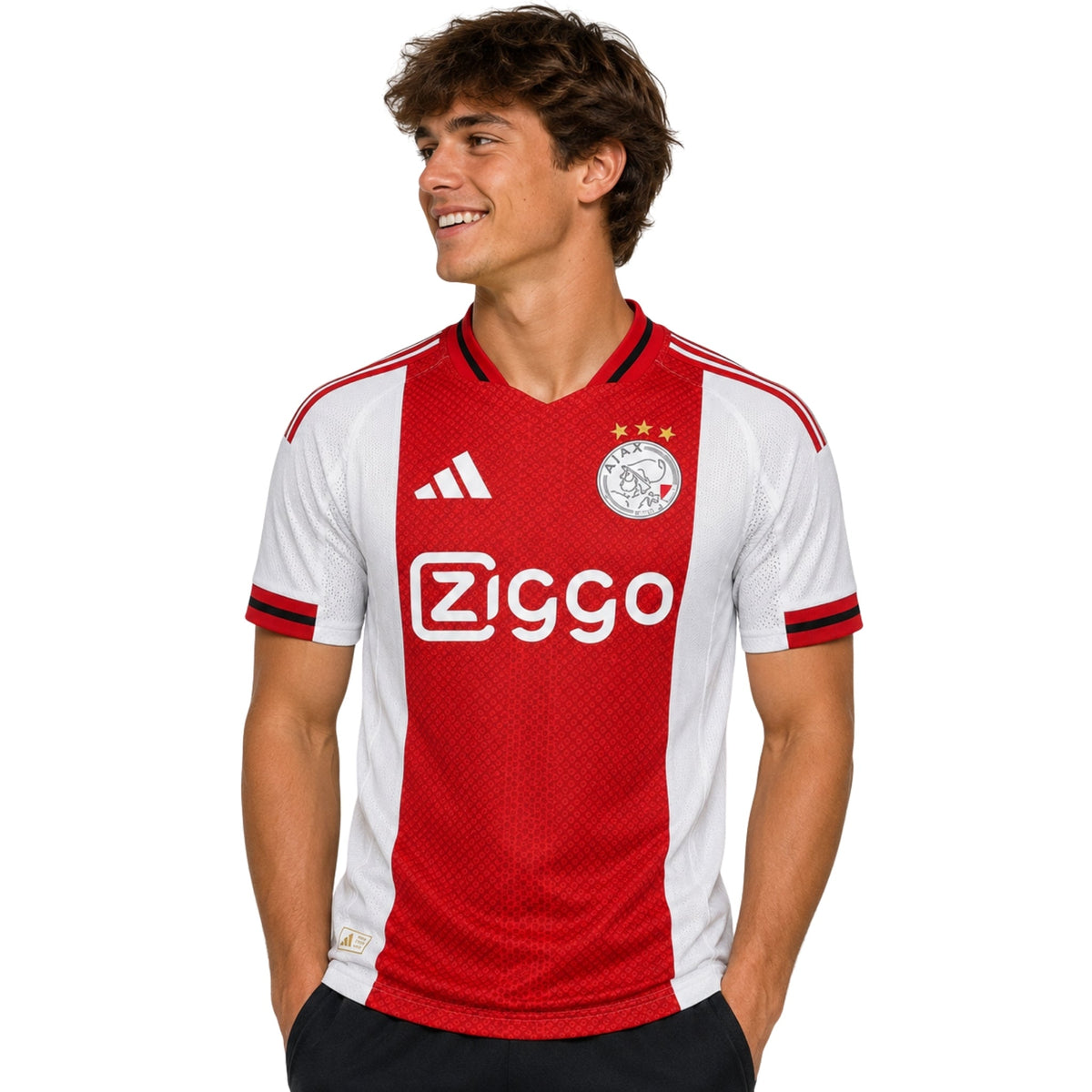 Camisola Ajax Principal 25/26 Versão Jogador