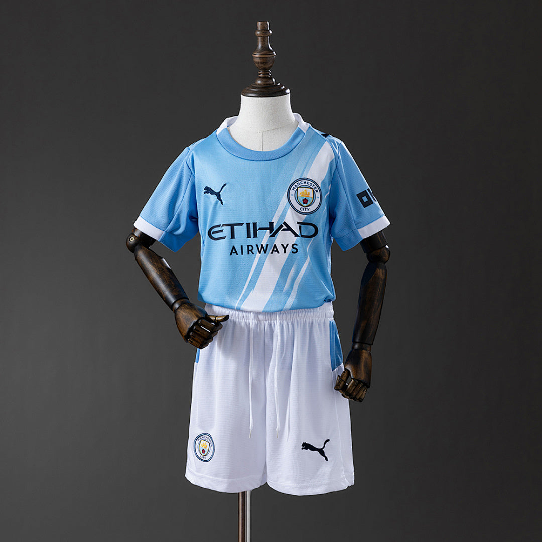 Kit Manchester City Principal Criança 25/26