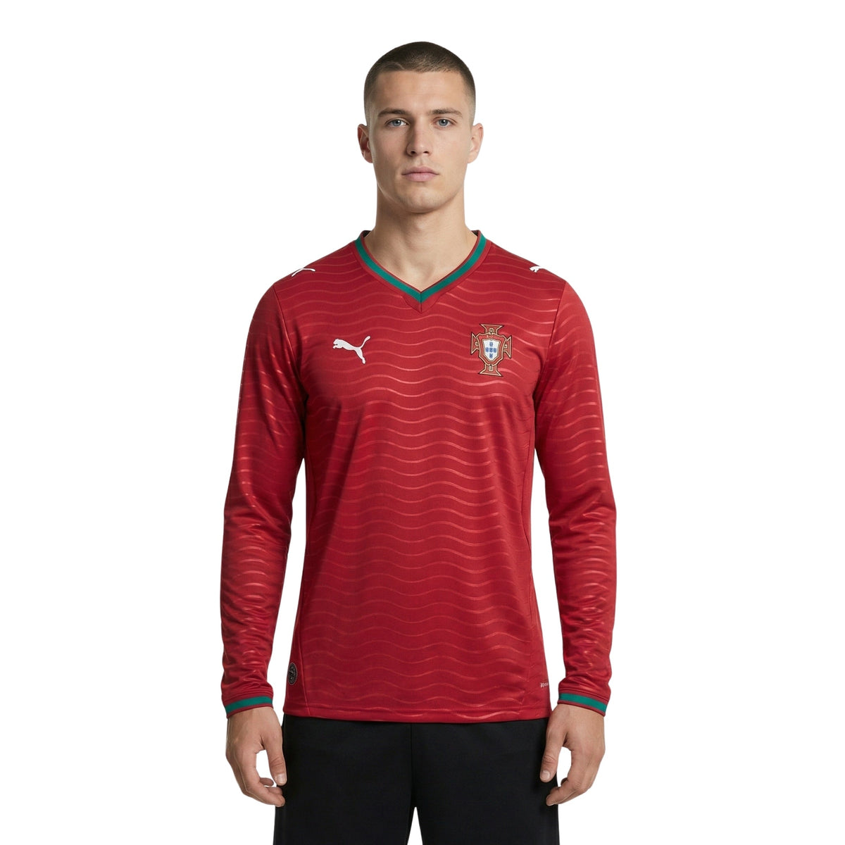 Camisola Portugal Principal 26/27 - Mundial 2026 - Manga Comprida