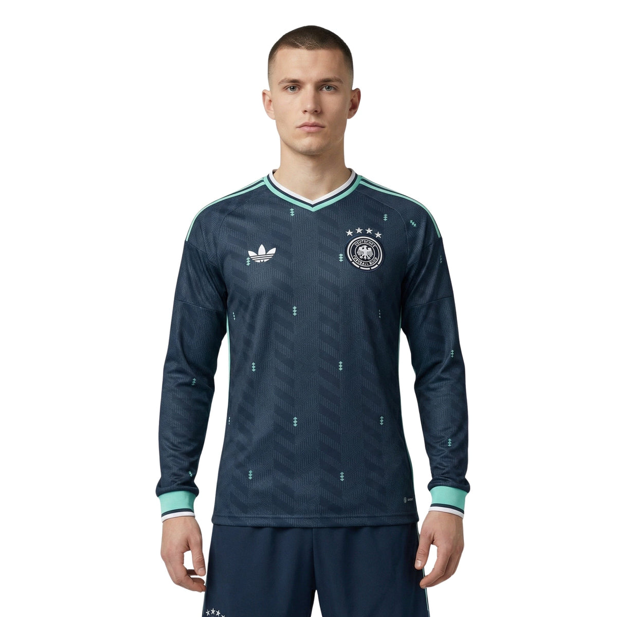 Camisola Alemanha Alternativa 26/27 - Mundial 2026 - Manga Comprida