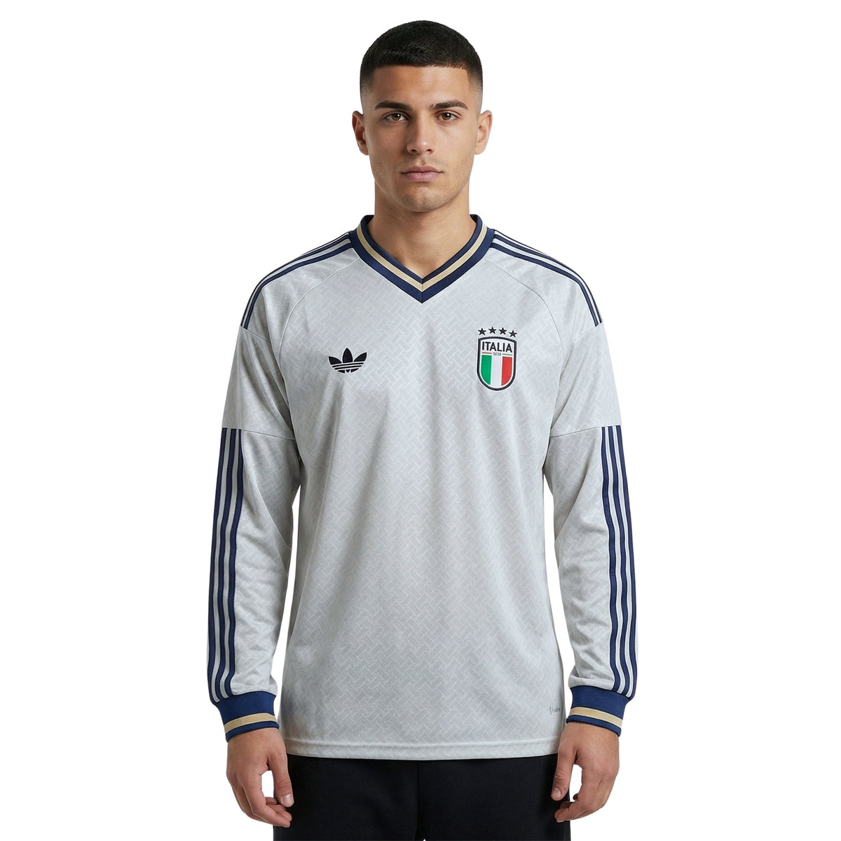 Camisola Itália Alternativa 26/27 - Mundial 2026 - Manga Comprida