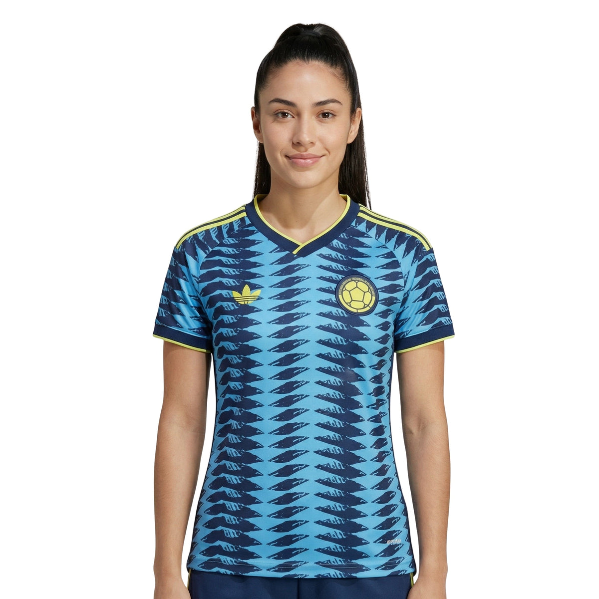 Camisola Colômbia Alternativa 26/27 - Mundial 2026 - Versão Feminina