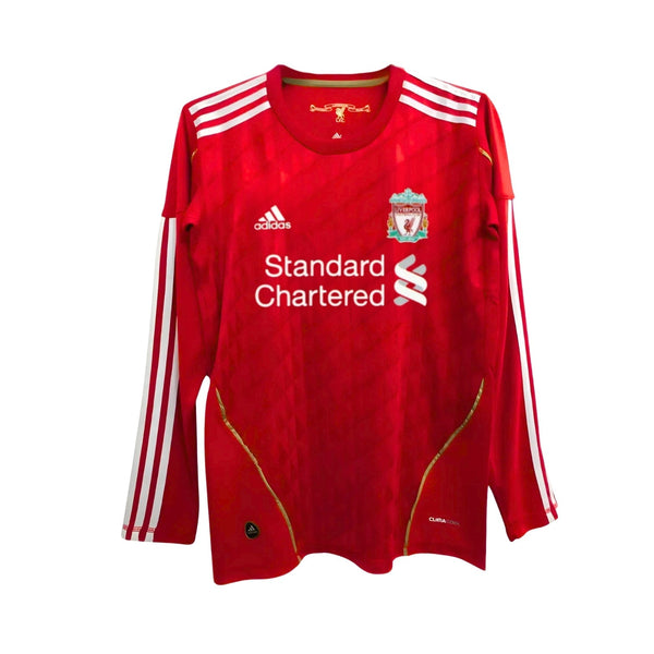 Camisola Liverpool Principal 10/11 - Manga Comprida