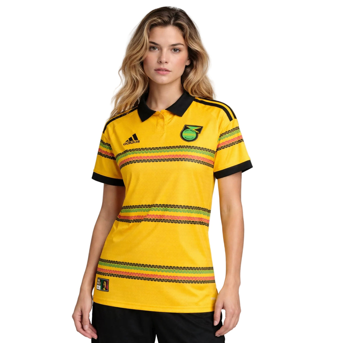 Camisola Jamaica Principal 26/27 - Mundial 2026 - Versão Feminina