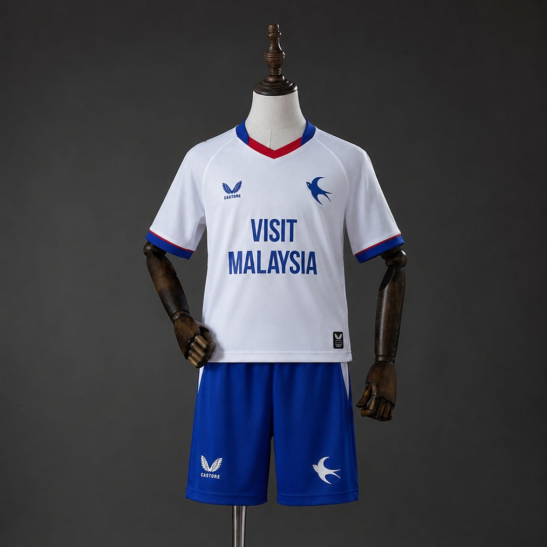 Kit Cardiff City Alternativa Criança 26/27