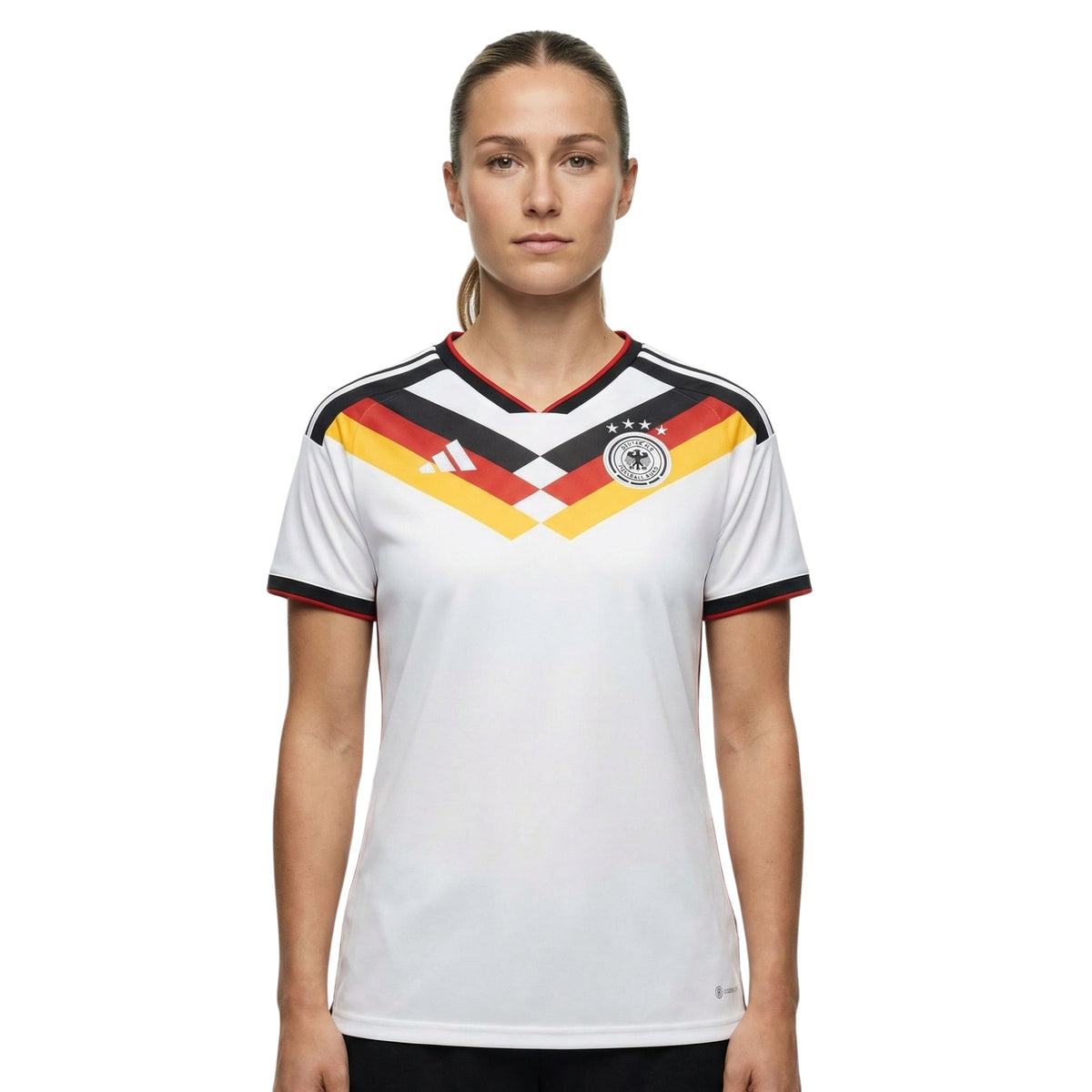 Camisola Alemanha Principal 26/27 - Mundial 2026 - Versão Feminina
