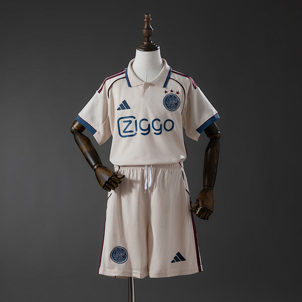Kit Ajax Terceira Criança 25/26