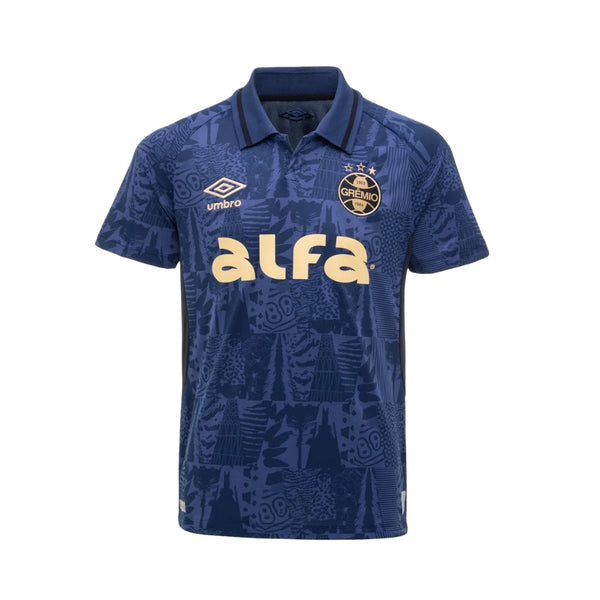 Camisola Grêmio Terceiro Equipamento 25/26 - Todos os Patrocinadores
