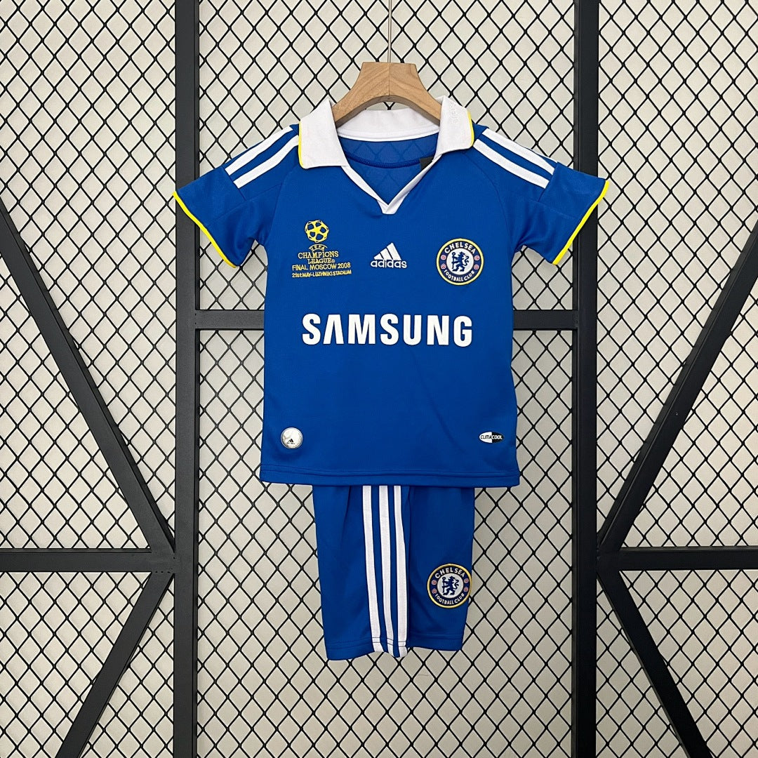 Kit Chelsea Principal Criança 08/09 (Champions)