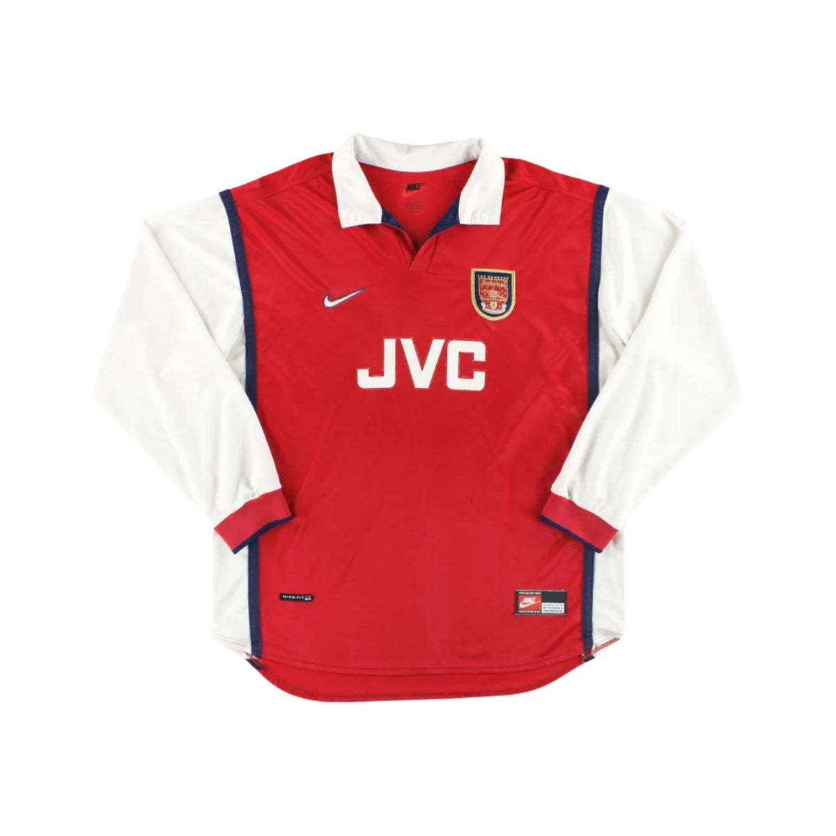 Camisola Arsenal Principal 98/99 - Manga Comprida