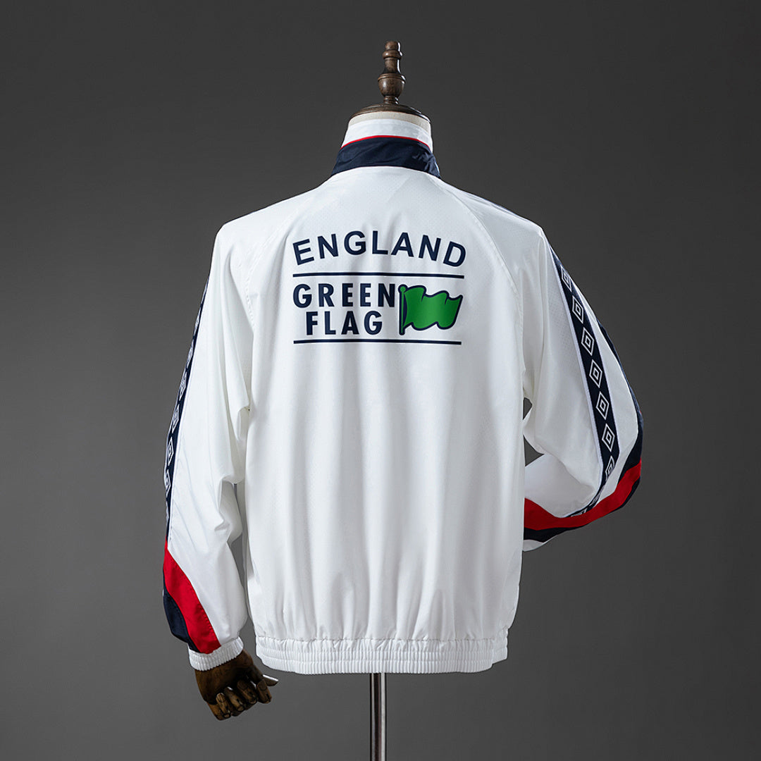 Corta-Vento Inglaterra 1998 Retro - Branco