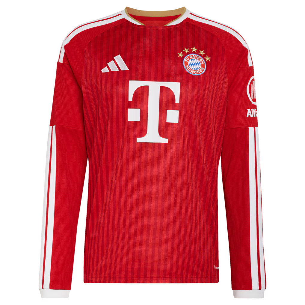Camisola FC Bayern München 26/27 Principal Maga Cumprida