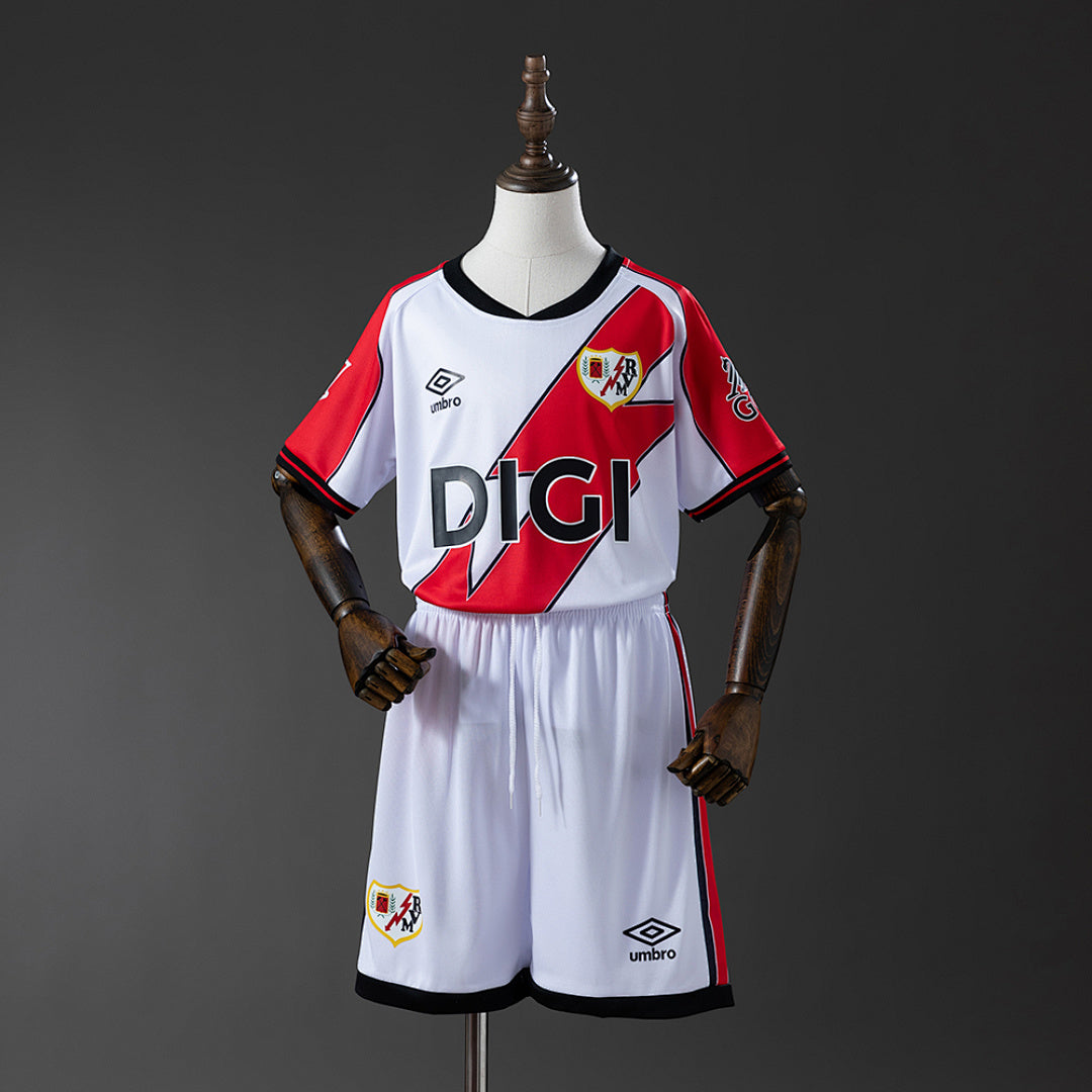 Kit Rayo Vallecano Principal Criança 25/26
