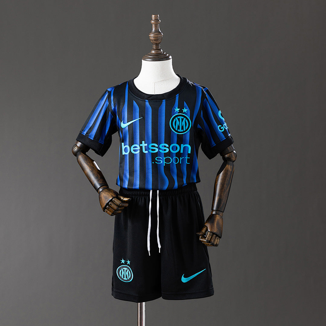 Kit Inter de Milão Principal Criança 25/26