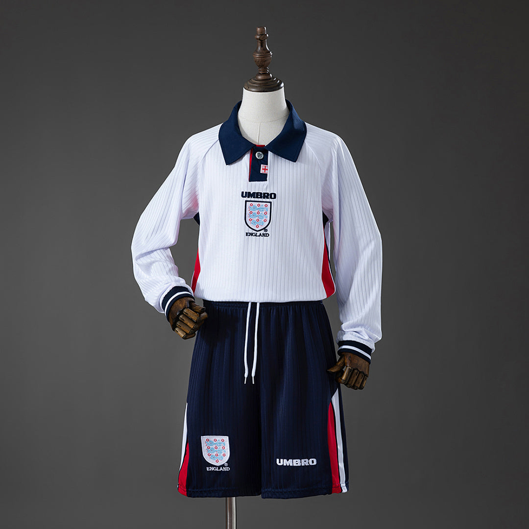 Kit Inglaterra Principal Criança 1998 - Manga Comprida