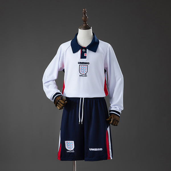 Kit Inglaterra Principal Criança 1998 - Manga Comprida