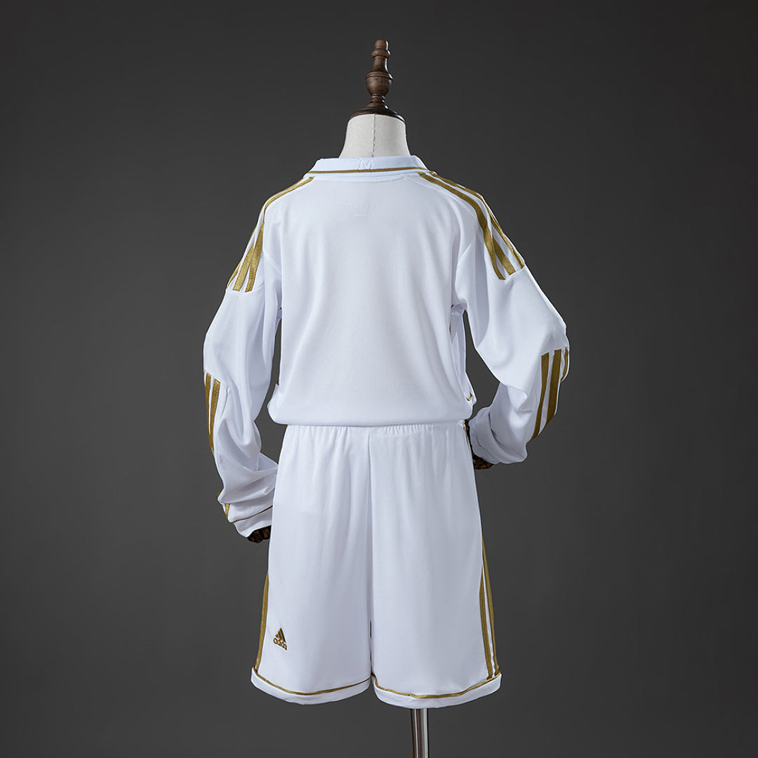 Kit Real Madrid Principal Criança 11/12 - Manga Comprida
