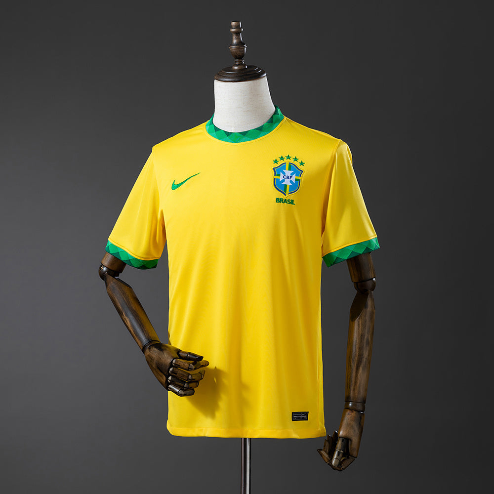 Camisola Brasil Principal 20/21 Retro (Modelo 2)