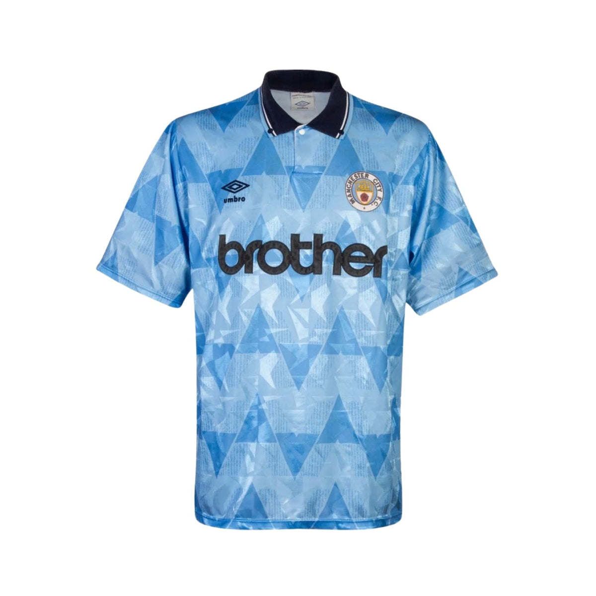 Camisola Manchester City Principal 89/90