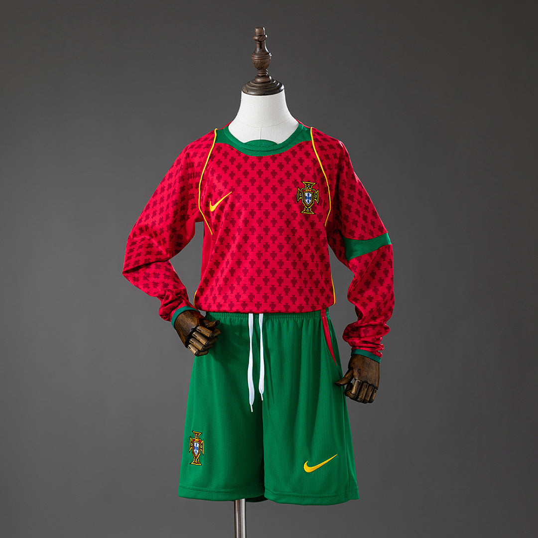 Kit Portugal Principal Criança 2004 - Manga Comprida