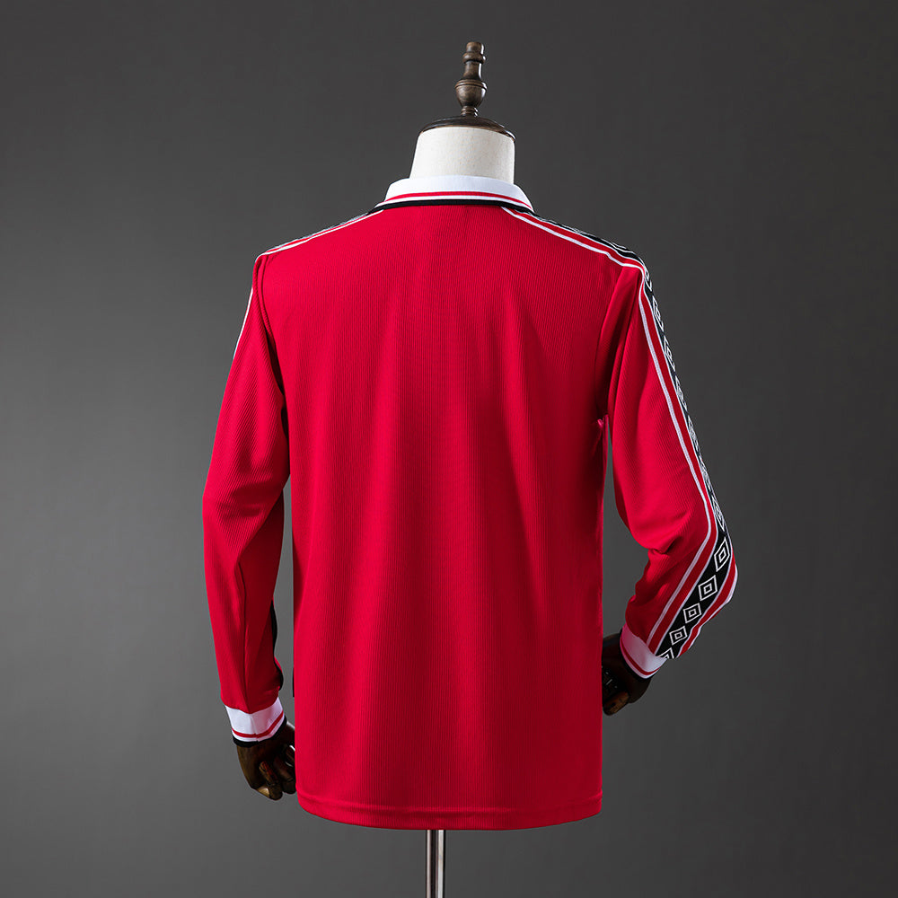 Camisola Manchester United Principal 98/99 Retro - Manga Comprida