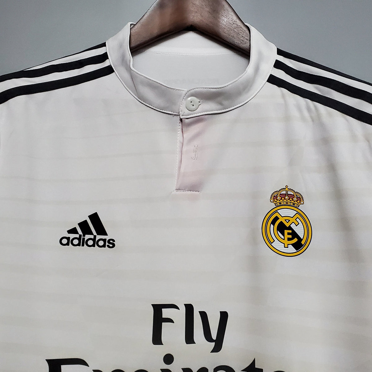 Camisola Real Madrid Principal 14/15 Retro - Manga Comprida