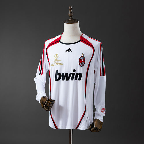 Camisola AC Milan Alternativa 06/07 Retro - Manga Comprida