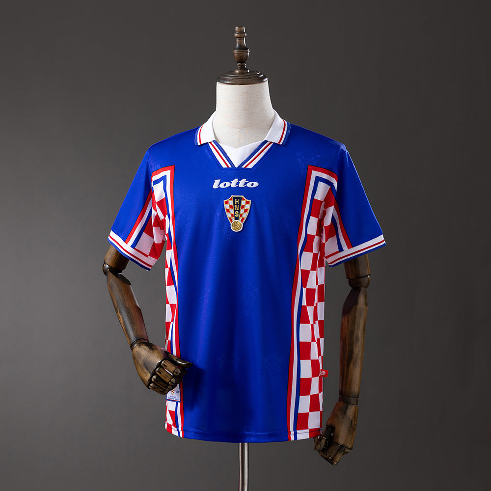 Camisola Croácia Alternativa 98/99 Retro