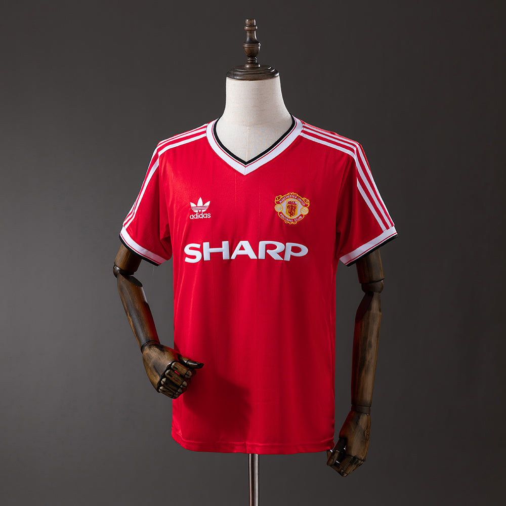 Camisola Manchester United Principal 83/84 Retro