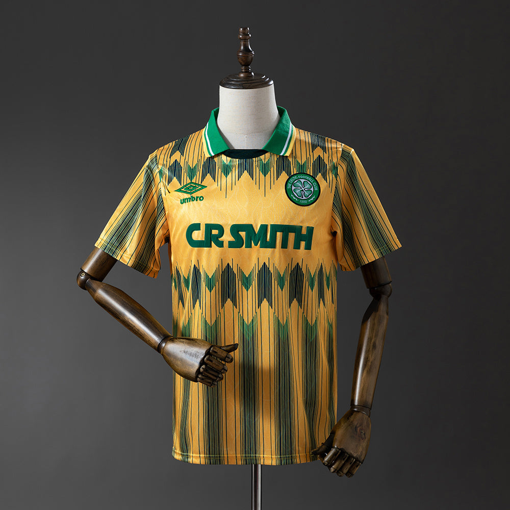 Camisola Celtic Alternativa 91/92 Retro (Modelo 2)