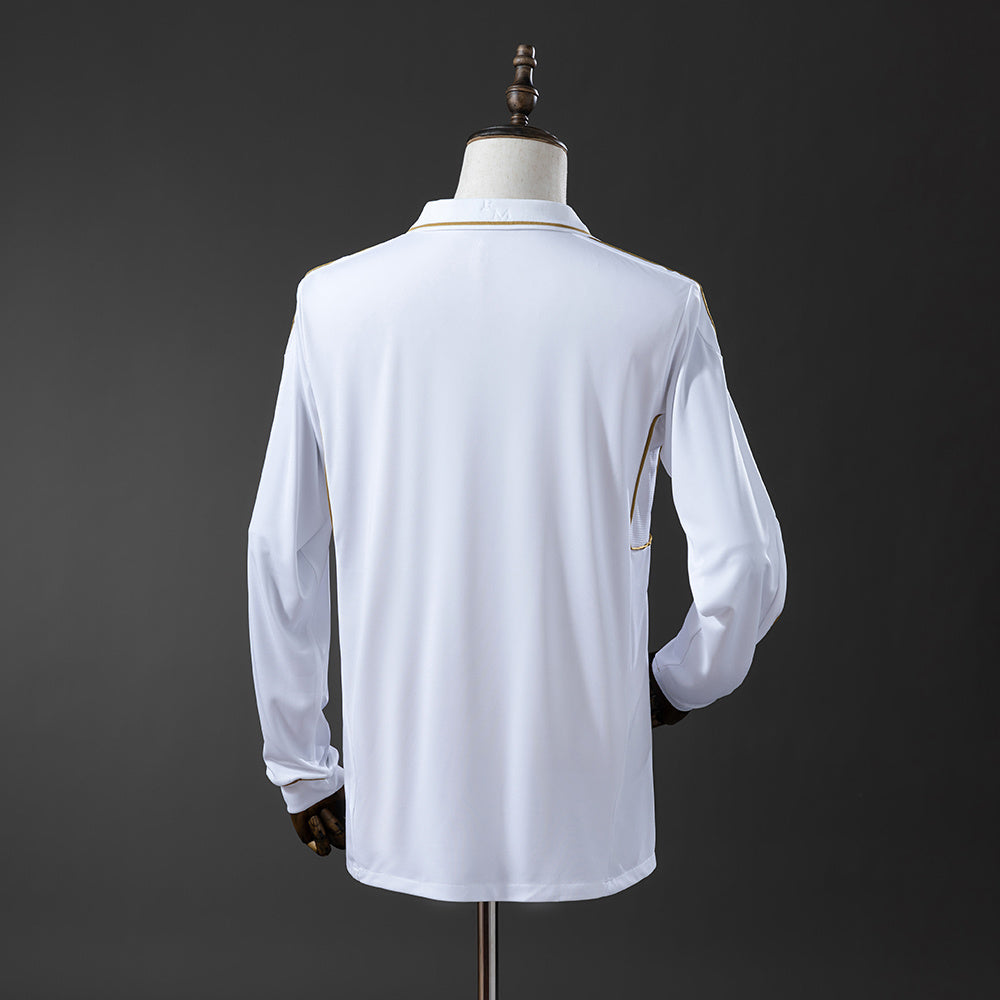 Camisola Real Madrid Principal 11/12 Retro - Manga Comprida