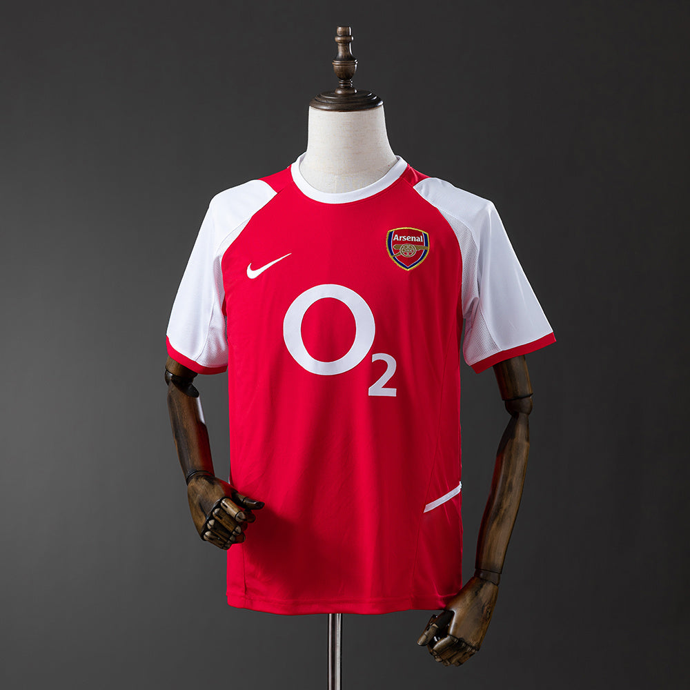 Camisola Arsenal Principal 02/04 Retro