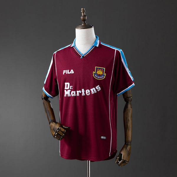 Camisola West Ham United Principal 99/01 Retro