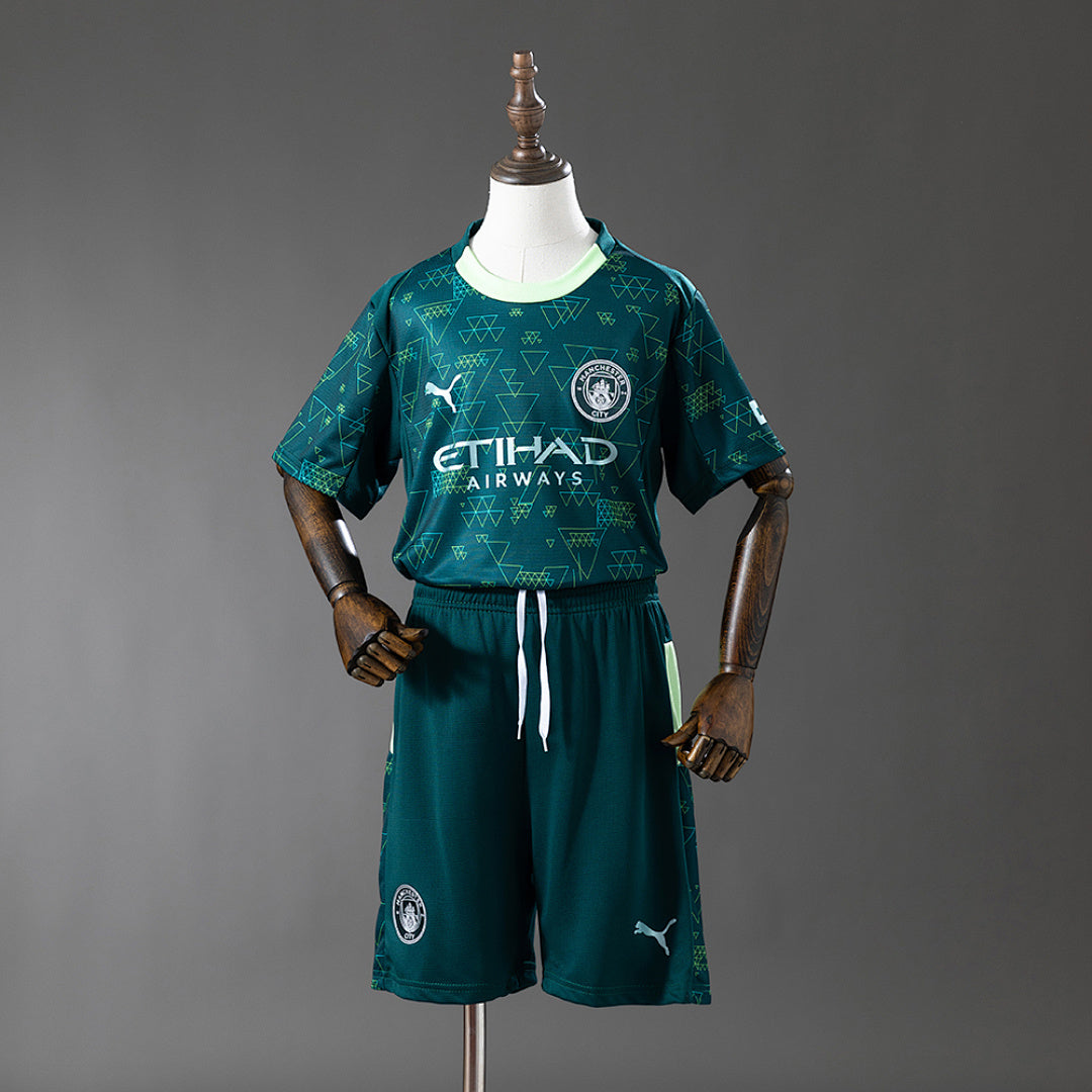 Kit Manchester City Quarta Criança 25/26