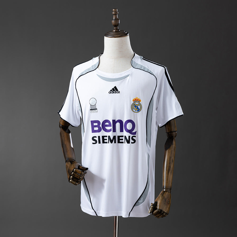 Camisola Real Madrid Principal 06/07 Retro