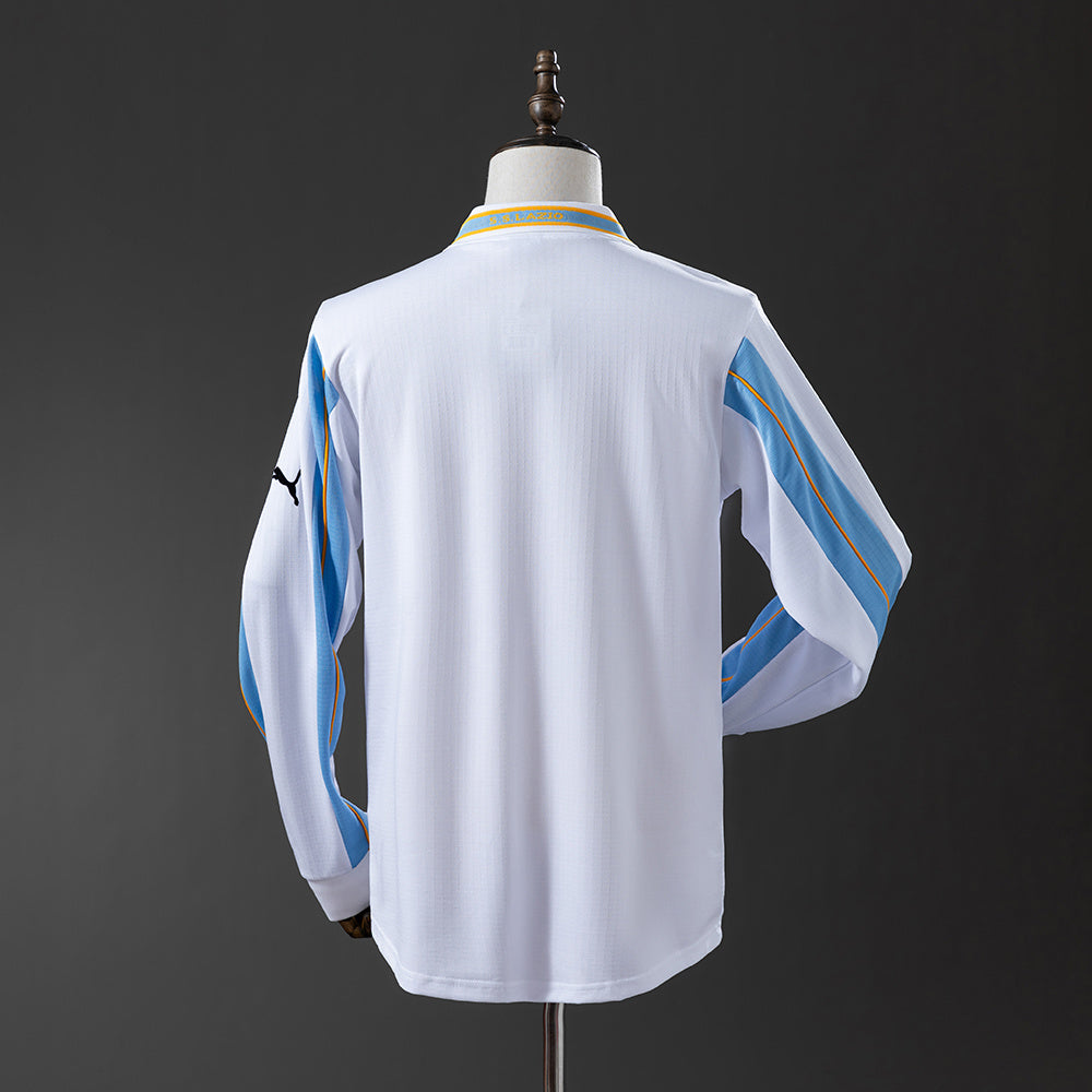 Camisola Lazio Alternativa 00/01 Retro - Manga Comprida