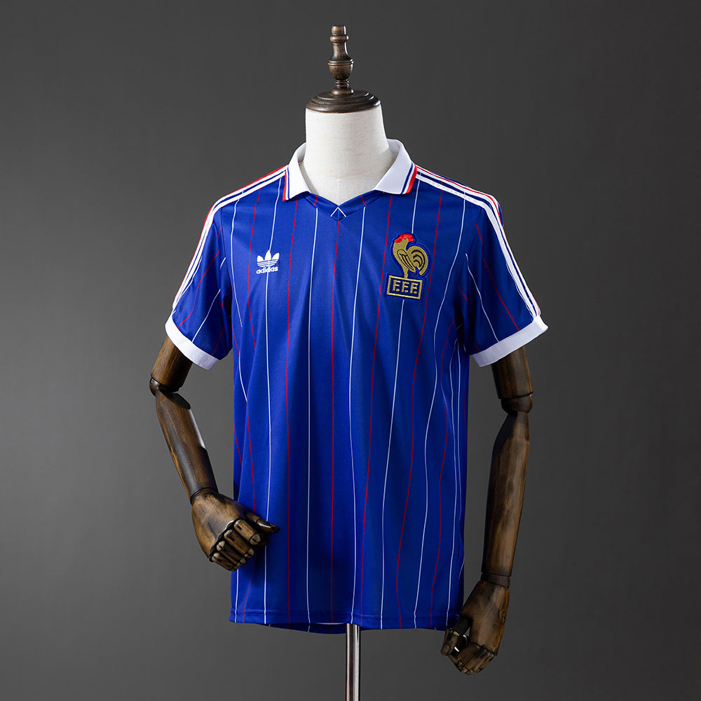 Camisola França Principal 82/83 Retro