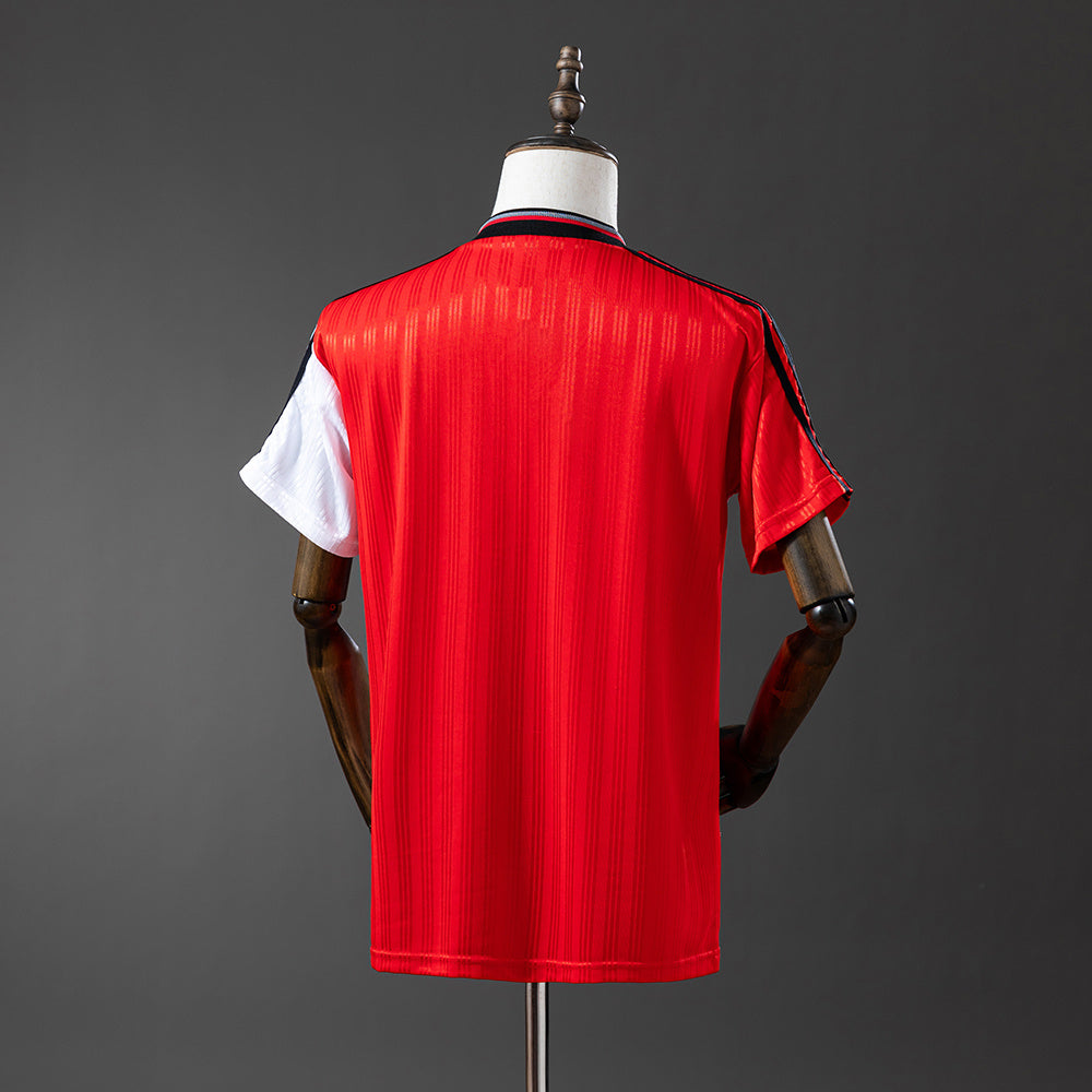 Camisola Rangers Vermelha e Branca 95/96 Retro