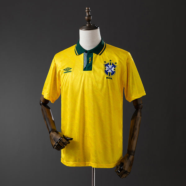 Camisola Brasil Principal 91/93 Retro