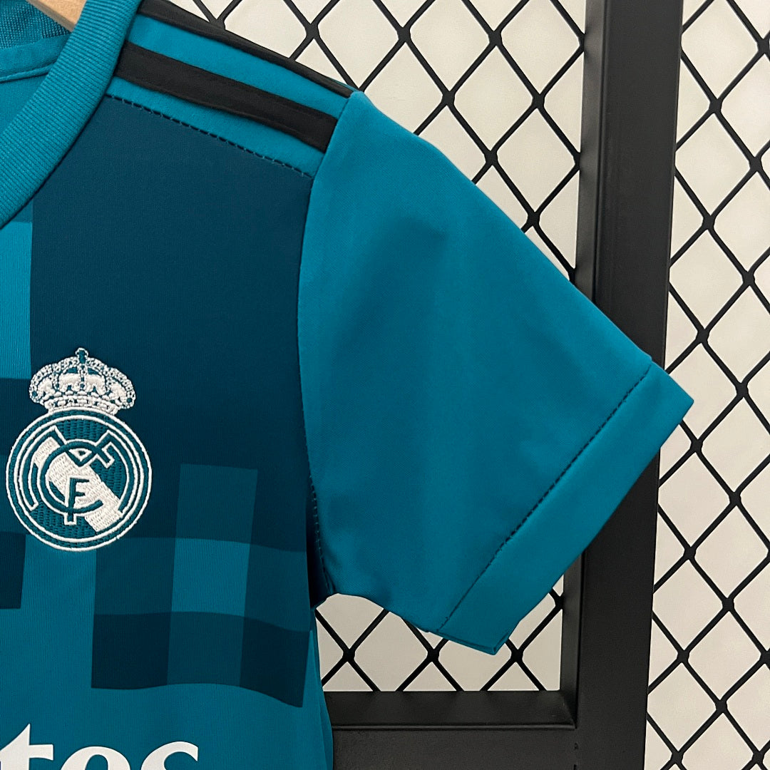 Kit Real Madrid Terceira Criança 17/18