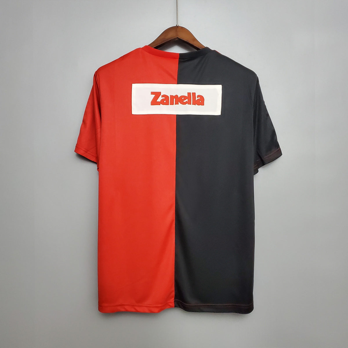 Camisola Newell's Old Boys Vermelha e Preta 93/94 Retro