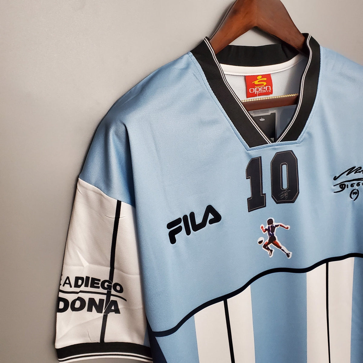 Camisola Argentina Edição Especial Maradona 10 01/02 Retro