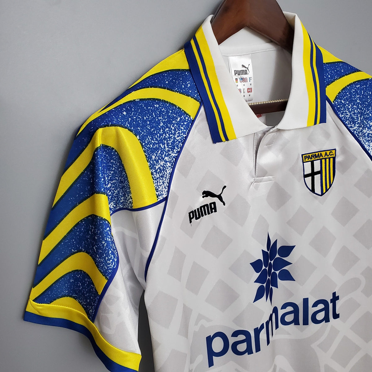 Camisola Parma Branca 95/97 Retro
