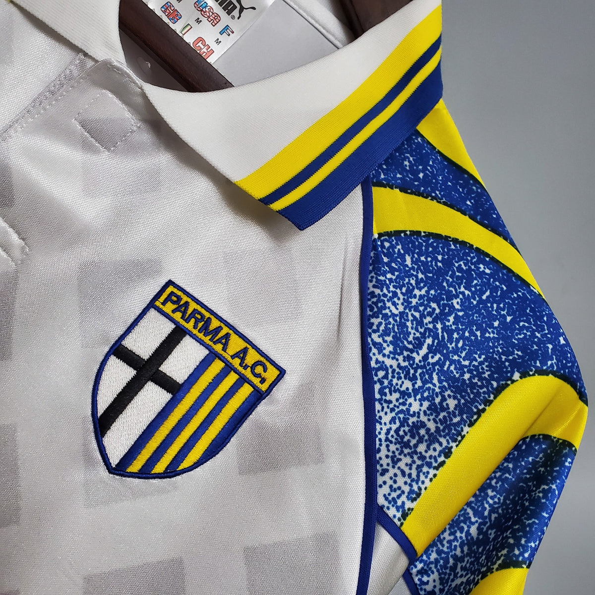 Camisola Parma Branca 95/97 Retro