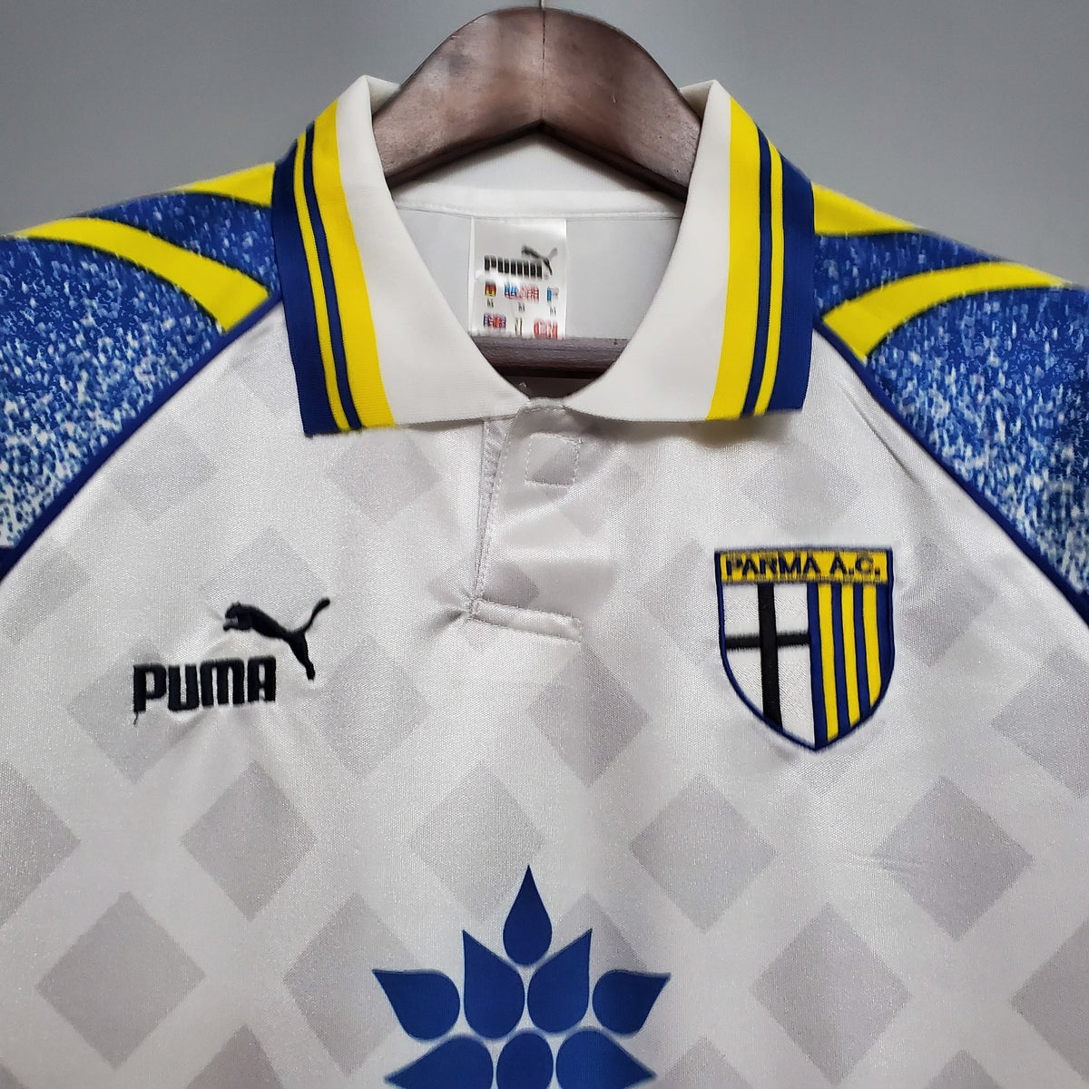 Camisola Parma Branca 95/97 Retro