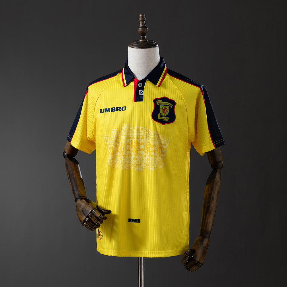 Camisola Escócia Amarela 96/98 Retro