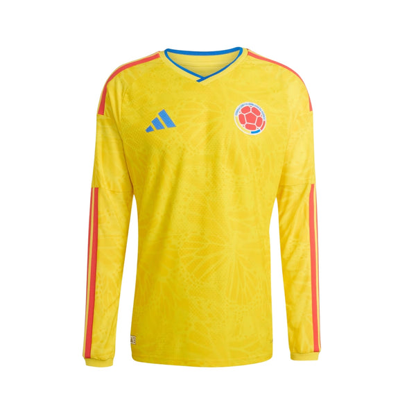 Camisola Colômbia Principal 26/27 - Mundial 2026 - Manga Comprida