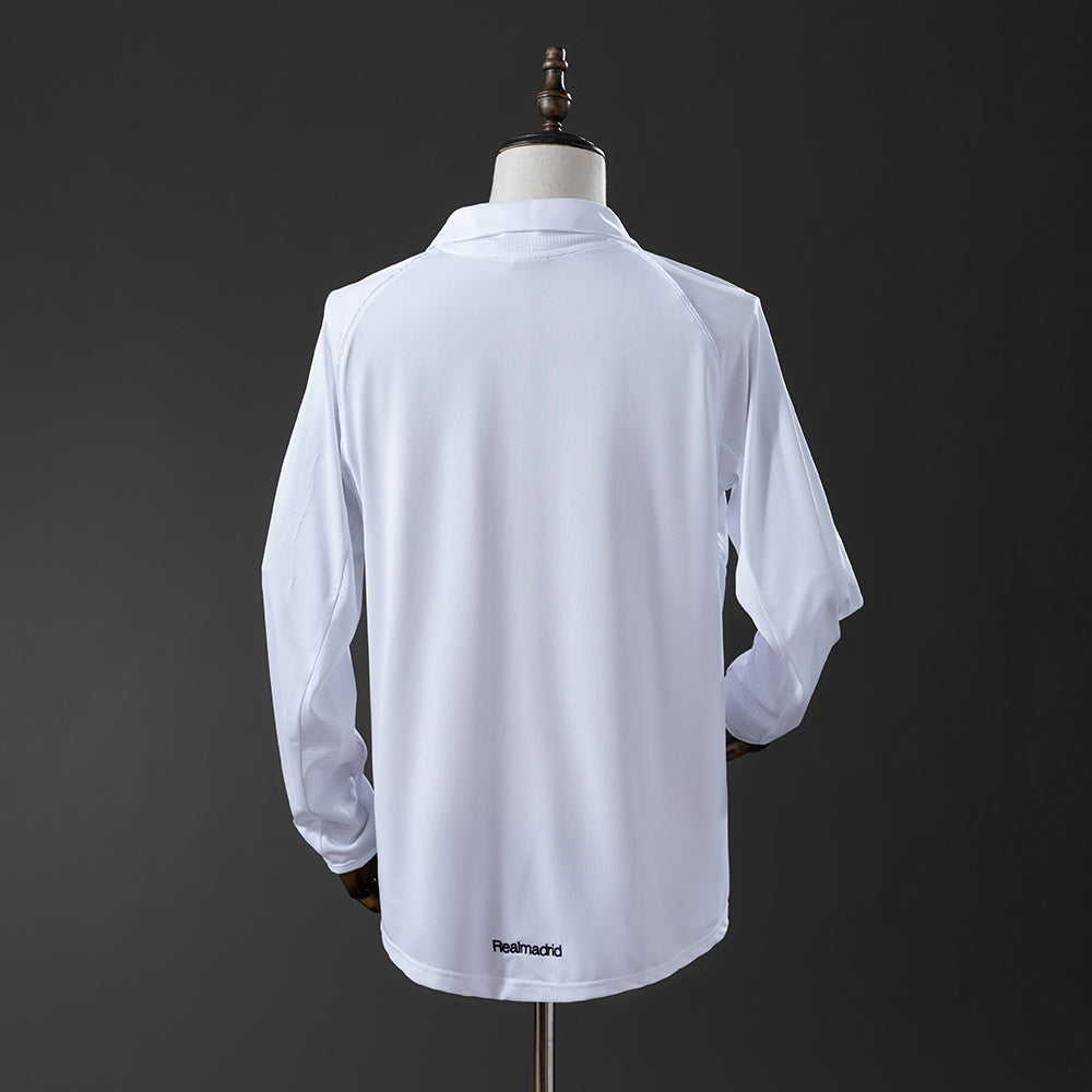 Camisola Real Madrid Principal 05/06 Retro - Manga Comprida